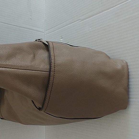 Etienne Aigner Tan Leather Satchel Bag - Picture 6 of 12